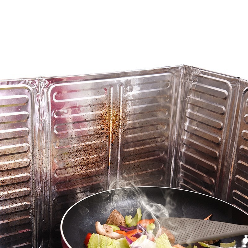 Japanese kitchen oil baffle oil baffle aluminum foil cooking oil splash-proof baffle gas stove oil-proof baffle heat insulation board
