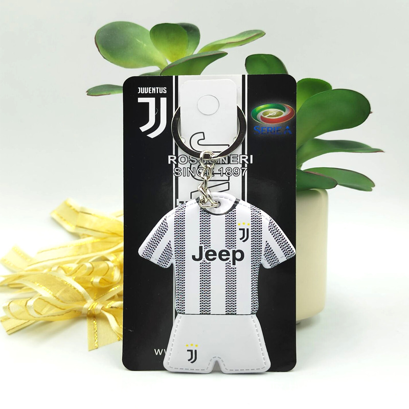 Cross-border Football Jersey Keychain World Cup Team Real Madrid Argentina France Pendant Football Creative Gift