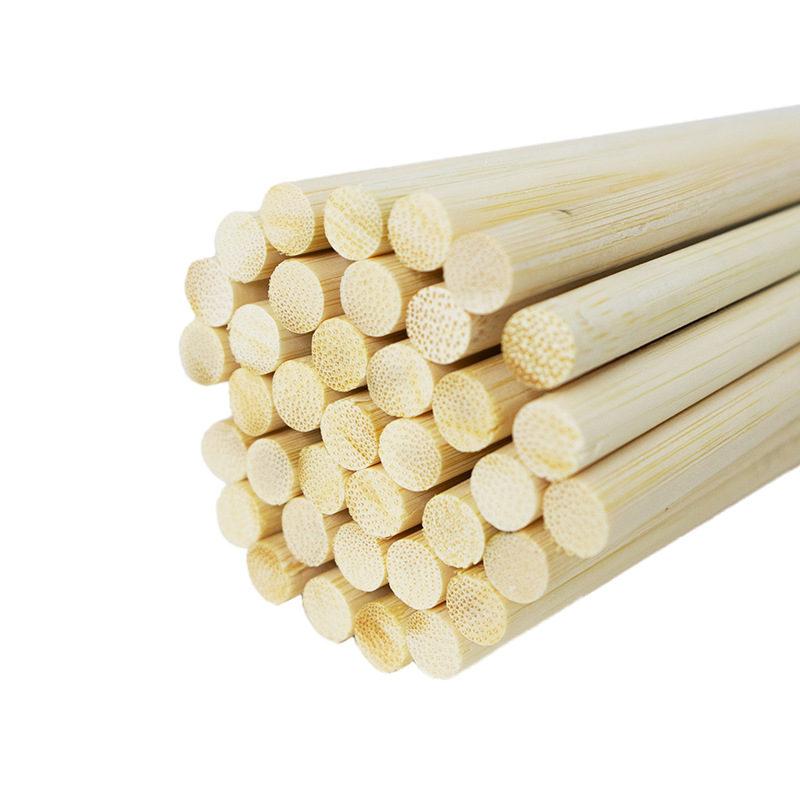 Shuntian factory direct supply handmade bamboo stick bamboo stick handmade DIY material building model new round bamboo stick wholesale