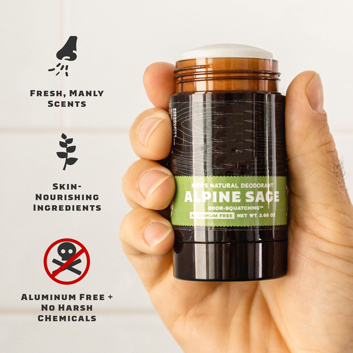 O Em Cross-Border Men's Deodorant Antiperspirant Stick Refreshing Fragrance Fades Underarm Odor Antiperspirant Balm