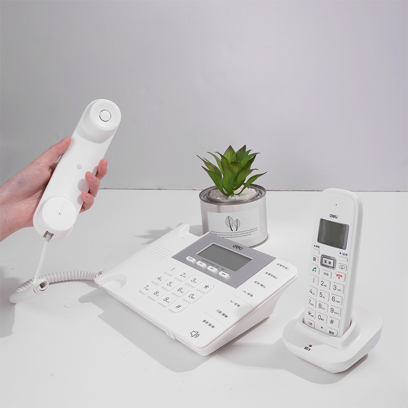 Deli 780 790 798 Wired Sitting Fixed Telephone Office Sitting Call Display Seat Single