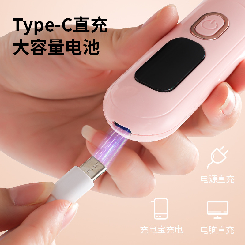New Digital Display Heated Eyelash Curler Electric Temperature Controlled Eyelash Curler Electric Eyelash Curler Portable Eyelash Curler