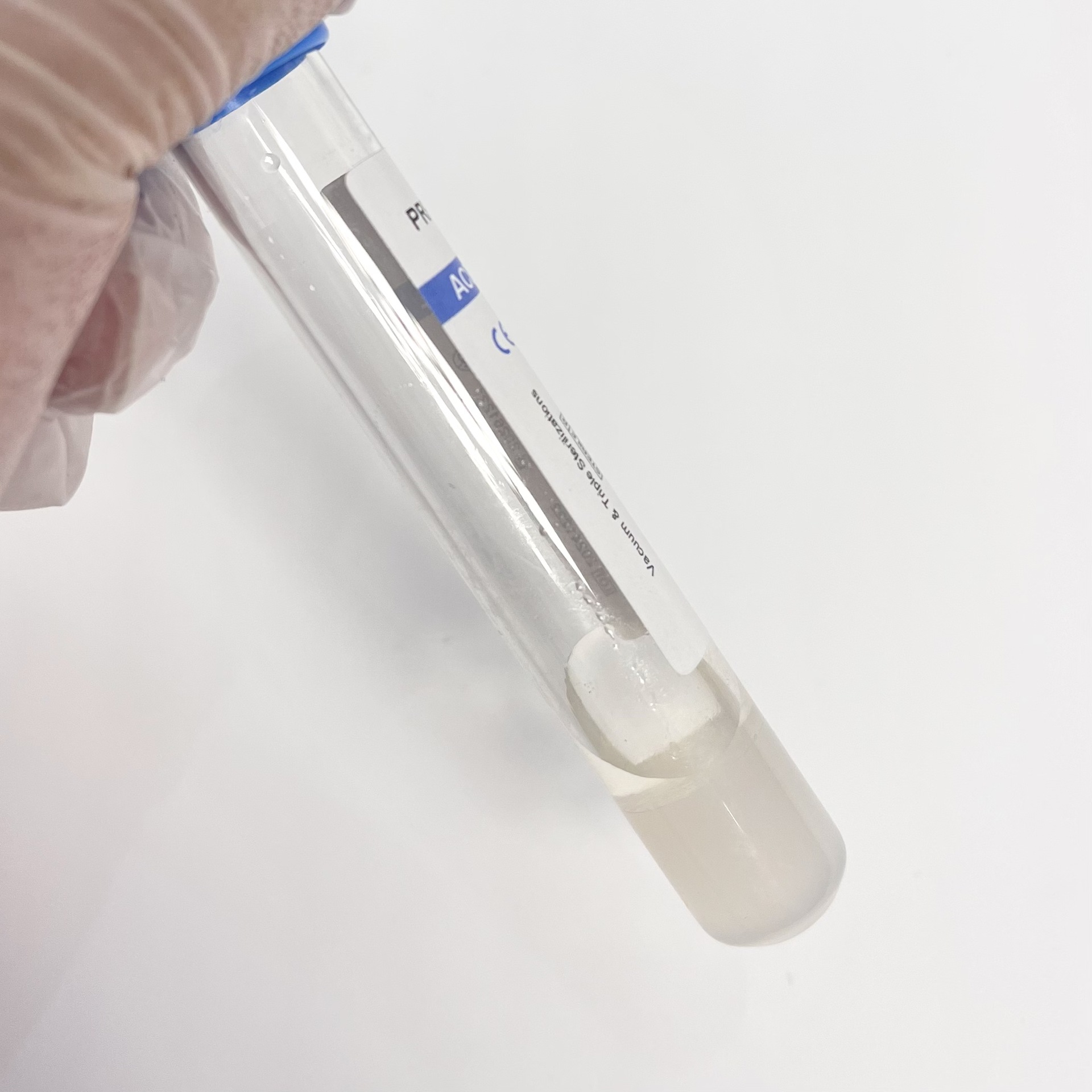 Prptube10Mlacdgelprp Tube Manufacturer Prp Tube Glass Material Cross-Border Export Hair Growth Cross-Border Hot Sale