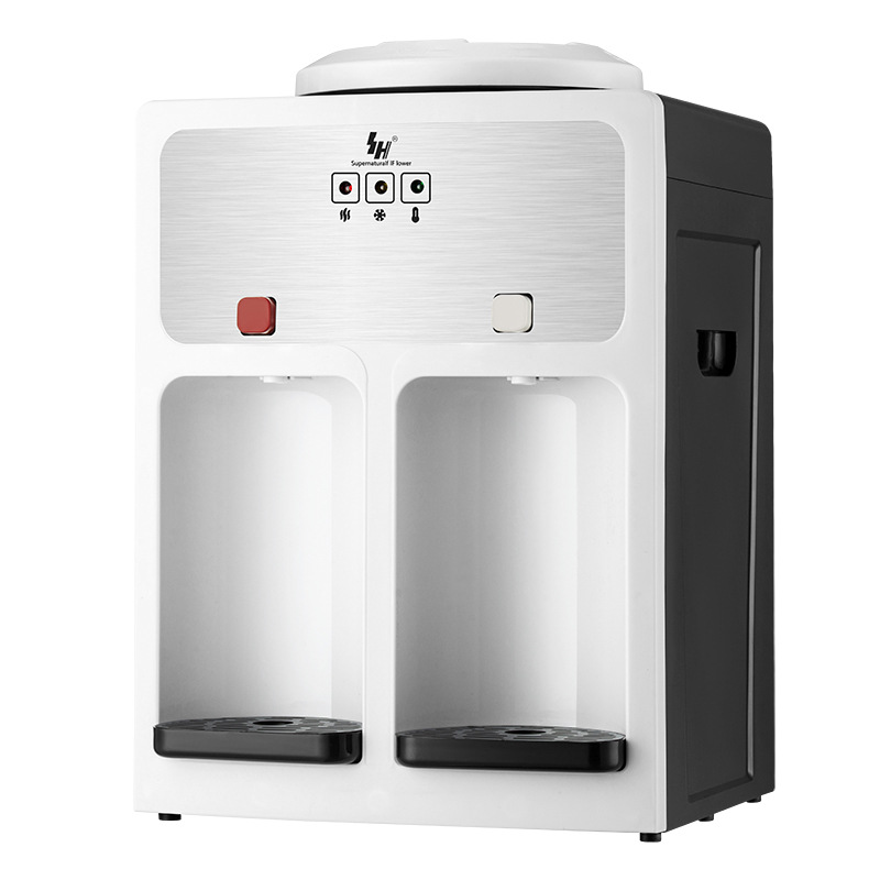 Wholesale water dispenser desktop small household refrigeration heating mini dormitory student desktop office ice warm