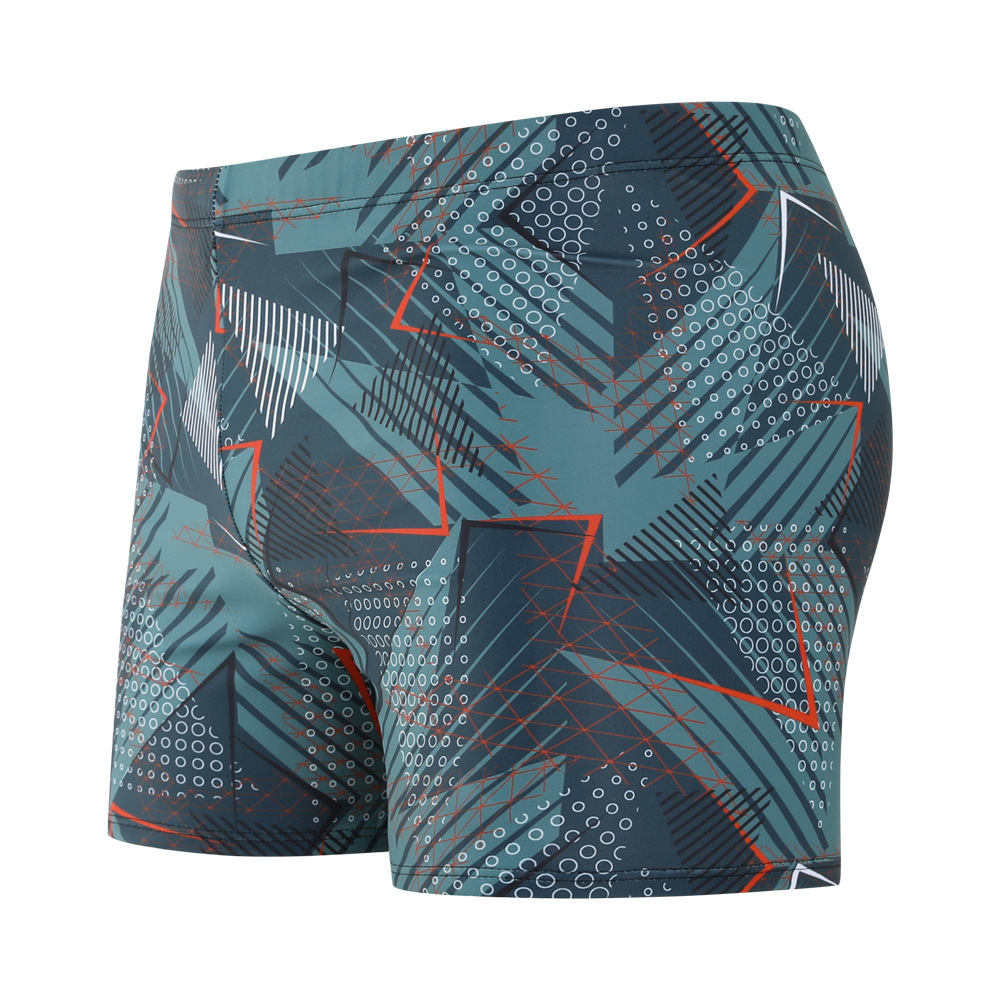 Swimming Trunks Men's Anti-embarrassment Loose Quick-drying Men's Boxer Swim Trunks Swimsuit Set Beach Trunks Hot Spring Swimming Equipment