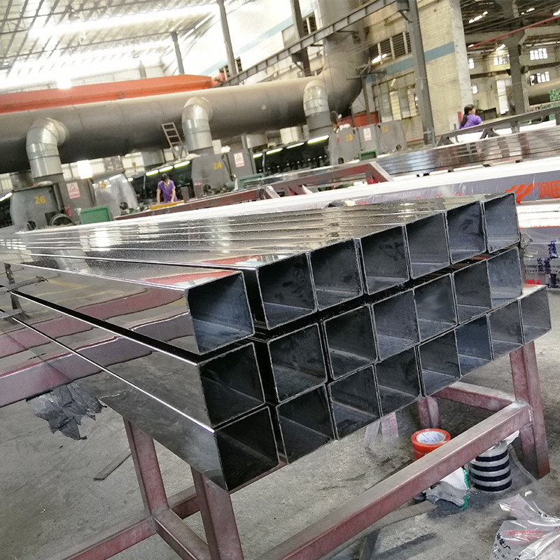 Large Diameter Stainless Steel Square Tube Stainless Steel Square Pipe Welded Pipe Stainless Steel Large Pipe Thickened Stainless Steel Decorative Pipe