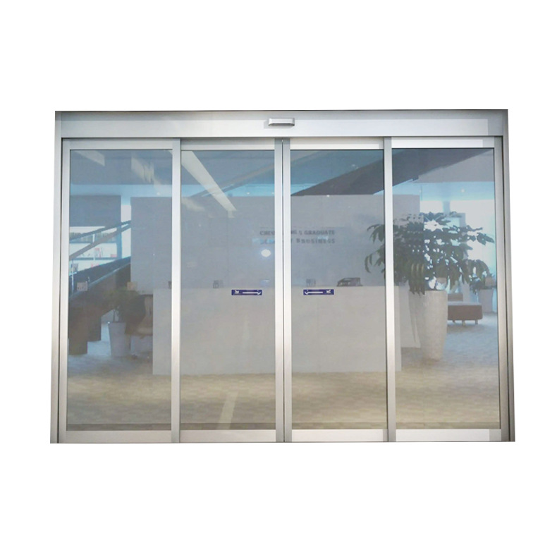 Company Factory Automatic Sliding Door Shanghai Office Tempered Glass Induction Door Shop Supermarket Restaurant Electric Door
