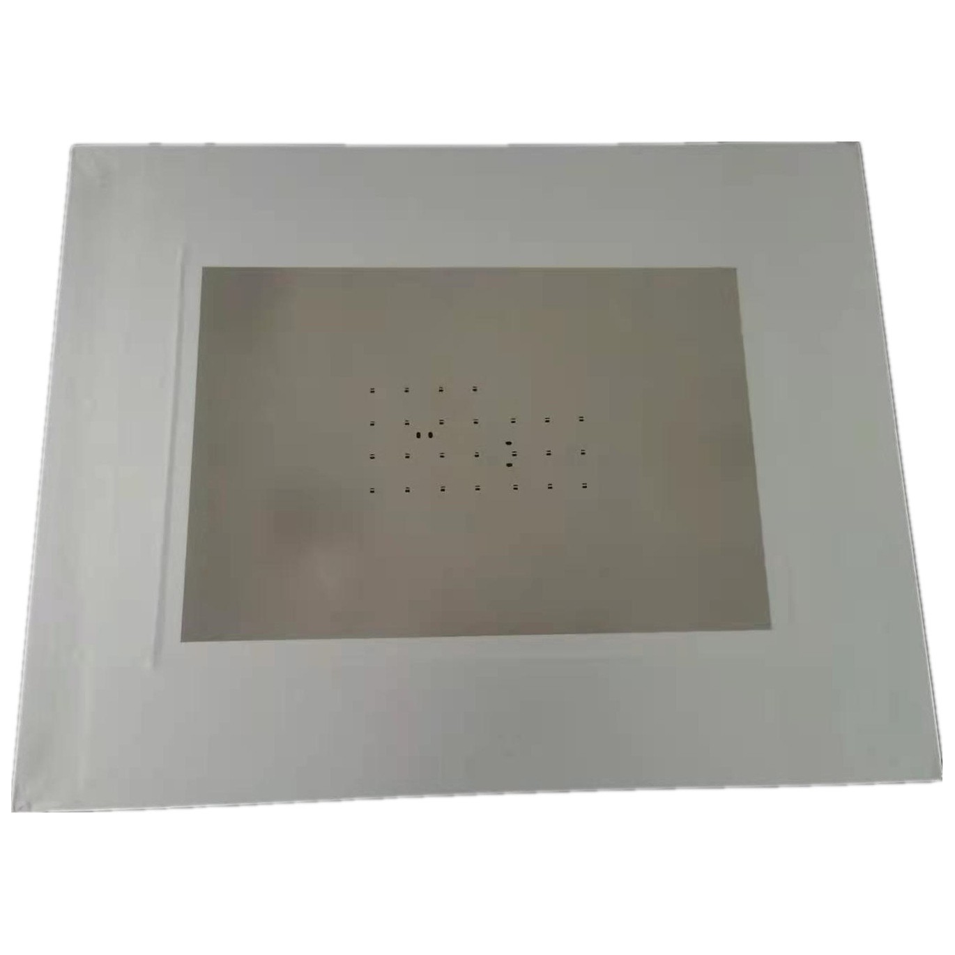 Factory Direct Sales Smt Stainless Steel Polished Aluminum Frame Smt Chip Printing Solder Paste Stencil Grinding Template Stencil Cutting
