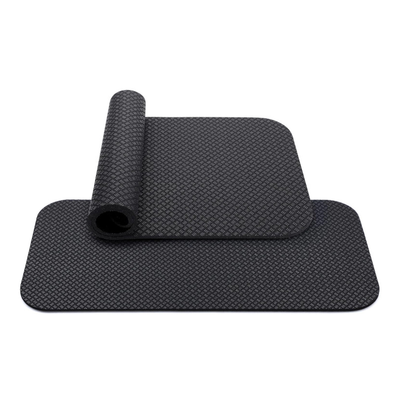 Pvc Silicone Fitness Bike Cycling Training Platform Double-Sided Non-Slip Folding Mat Equipment Weightlifting Machine Mat