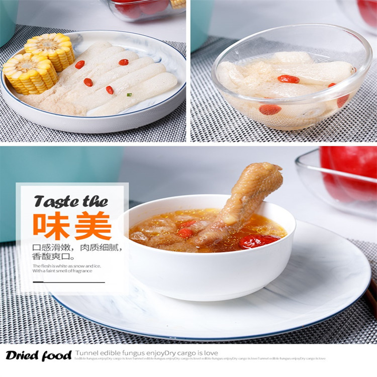 Seasonal New Long-Sleeved Dress Made of Dried Bamboo Fungus, Premium Natural Bamboo Fungus from Gutian, Nourishing Stew Soup, Health-Preserving Dried Ingredients