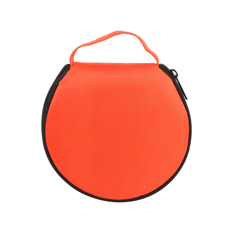 Car CD Bag Storage Disc Storage Box Large Capacity Oxford Cloth Car CD Bag Board Household Car Round Disc Bag