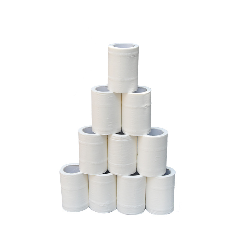 Small Roll Paper for Guesthouses and Hotels, Custom Toilet Paper with Core, Export-Grade for Foreign Trade