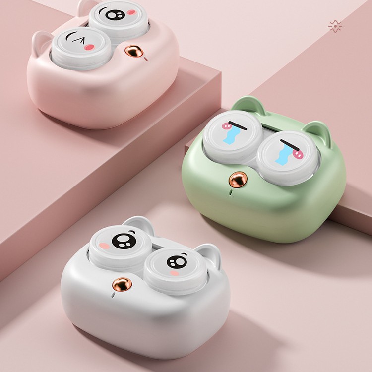 Contact Lens Cleaner, Portable Contact Lens Box, Sonic Sterilization, Fully Automatic Corneal Plastic Cleaning Instrument