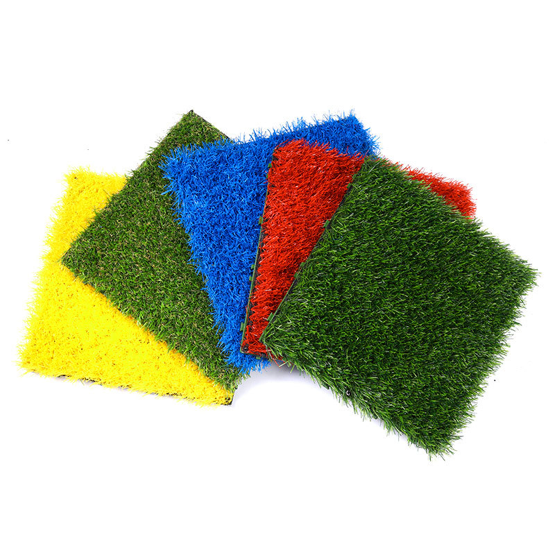 Splice Flooring Suspension Artificial Lawn Movable Balcony Courtyard Kindergarten Lawn Mat Factory Wholesale