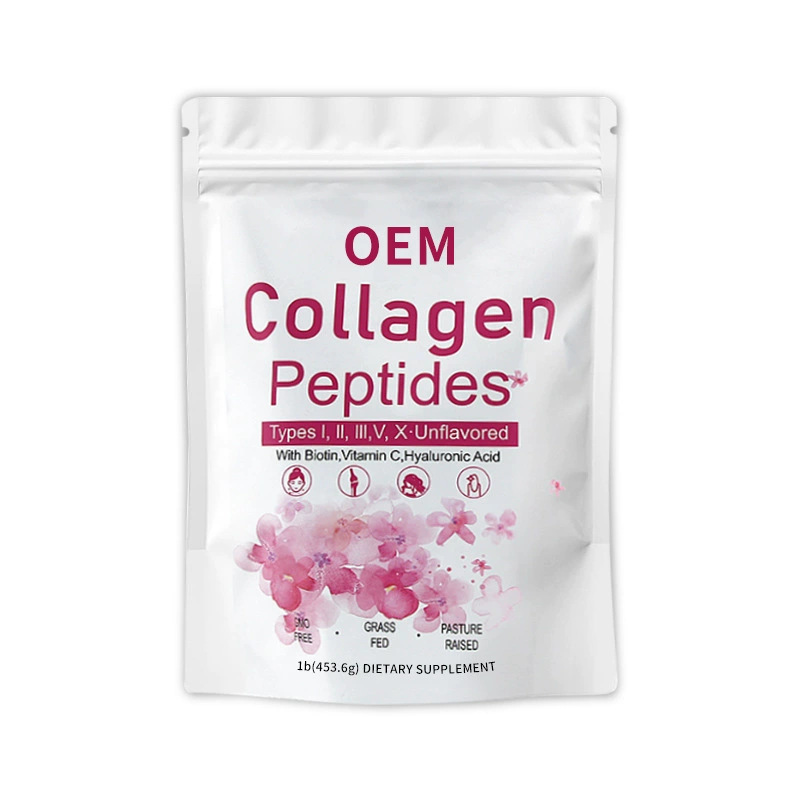 One-Stop Cross-Border Supply of Compound Collagen Peptide Powder Bags Oem/Odm Processing Neutral Formula