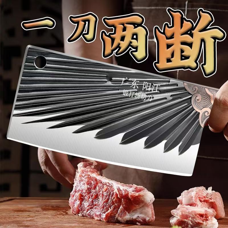 Кухонный нож ручной работы для рубки и нарезки, универсальный нож для домашней кухни, нож для рубки костей, нож для нарезки овощей