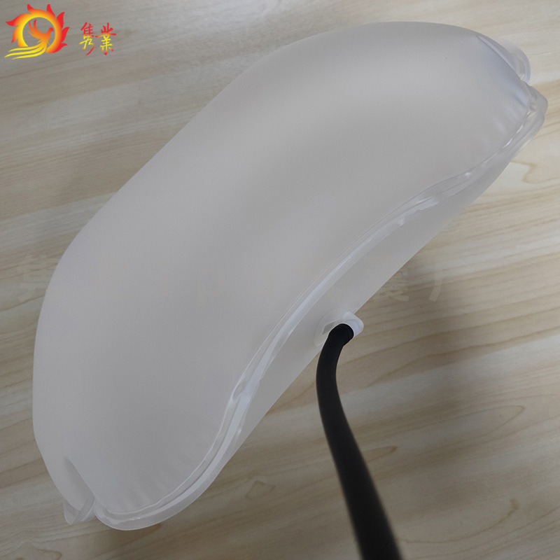 Lumbar support airbag tpu oval waist airbag inflation massage waist massager airbag manufacturers