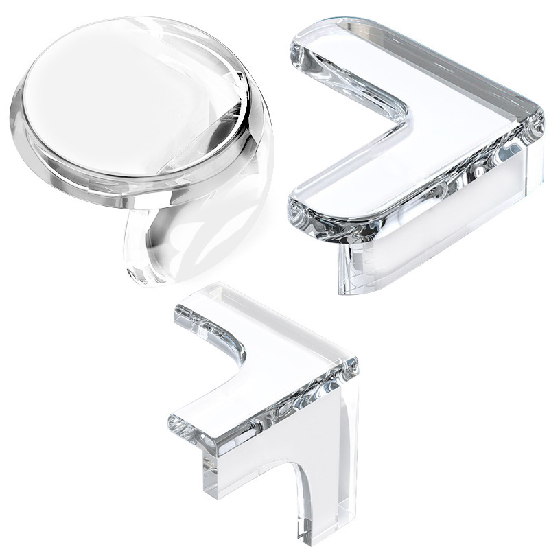 Table Corner Window Anti-Collision Corner Guard Anti-Collision Strip Anti-Collision Safety Edge Soft Corner Sticker Right-Angle Silicone Protective Cover