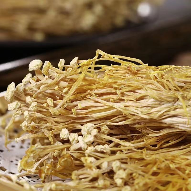 Farmhouse Enoki Mushroom Dried Goods Hot Pot Soup Ingredients Spicy Enoki Mushrooms Edible Mushrooms Dried Enoki Mushrooms Wholesale