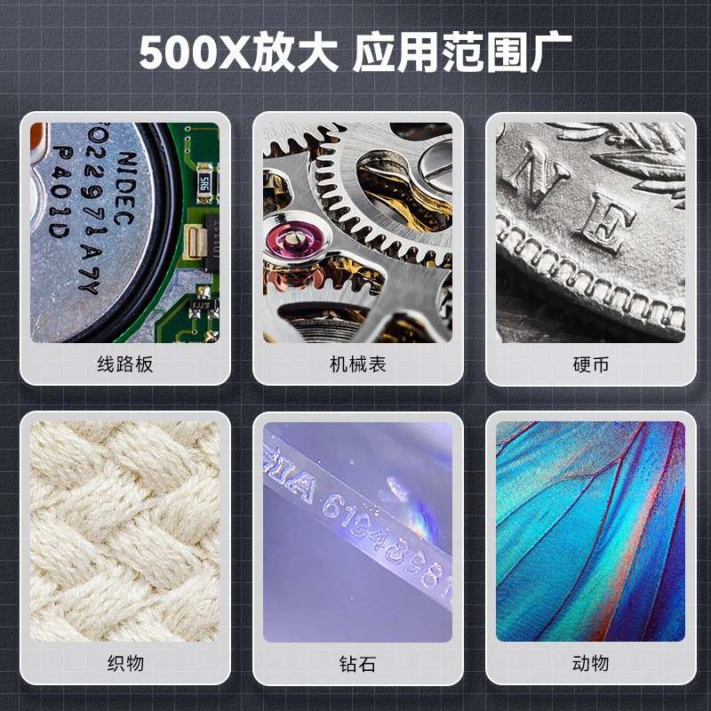 Handheld portable children's toys electronic microscope scientific experiment suit toy elementary school student microscope