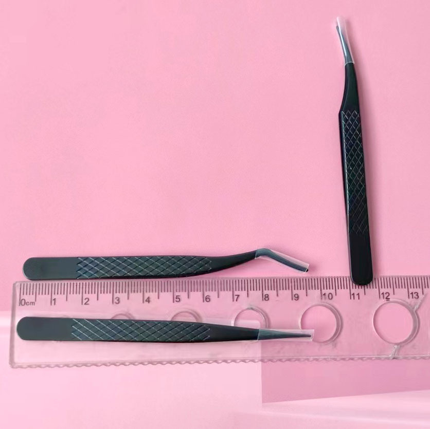 Mini Grafting Eyelash Tweezers Special Tweezers for Eyelashes Golden Feather False Eyelash Tweezers Eyelash Tweezers for Eyelashes