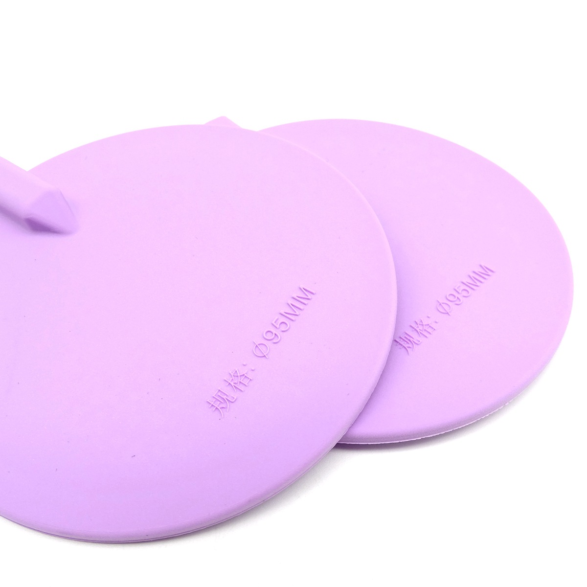 DDS beauty and health care equipment accessories 95mm round silicone non-adhesive electrode piece massage piece