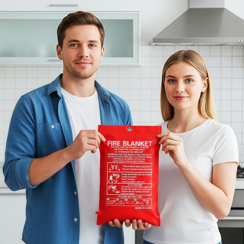 Пожарное одеяло, защитное одеяло для сварки, для детских садов, гостиничных кухонь, необходимая кросс-бордерная поставка, защита безопасности