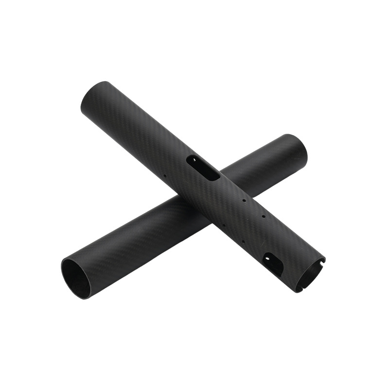 Factory Wholesale 3K High Strength Carbon Fiber Tube Lightweight Twill Matte Round Tube Drone Carbon Fiber Tube