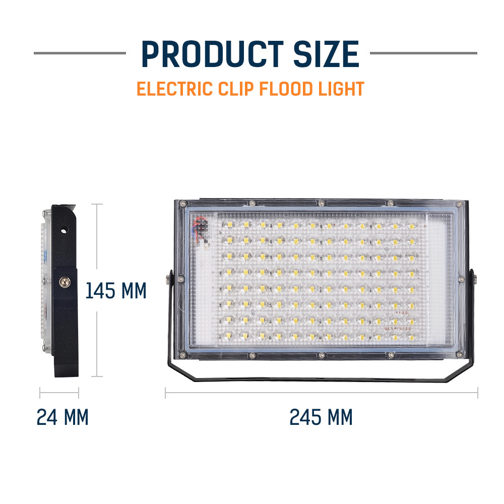 Low Voltage Floodlight 12V24V48V Outdoor Waterproof Dc Ac Led Marine Battery Night Market Stall Lighting