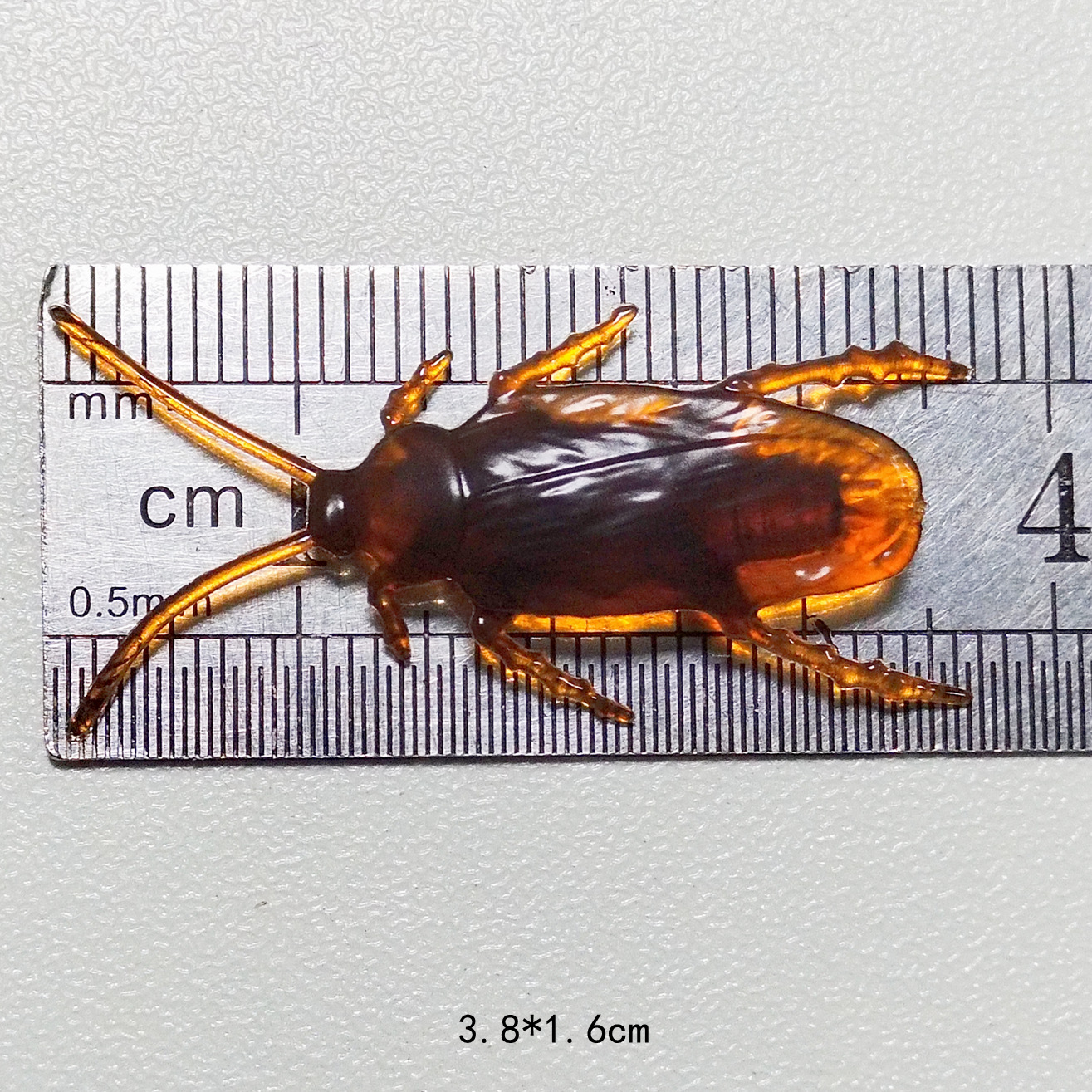 Cockroach Halloween Soft Rubber Cockroach 5 Styles Prank Toy Trick Toy Can Be Packed in Small Bags Funny Mini