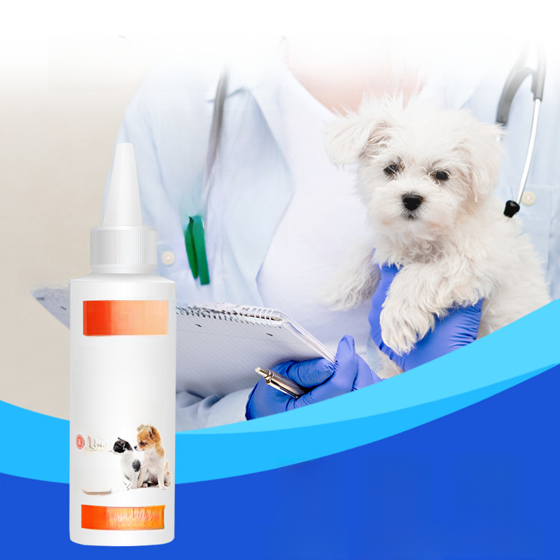 Factory Direct dog cleaning tear marks pet eye drops 120ml cat eye wash eye cleaning supplies