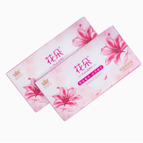 Slim Age Snow Lotus Care Patch Flower Snow Lotus Patch Women's Private Sanitary Napkin Pad New Date Wholesale Delivery