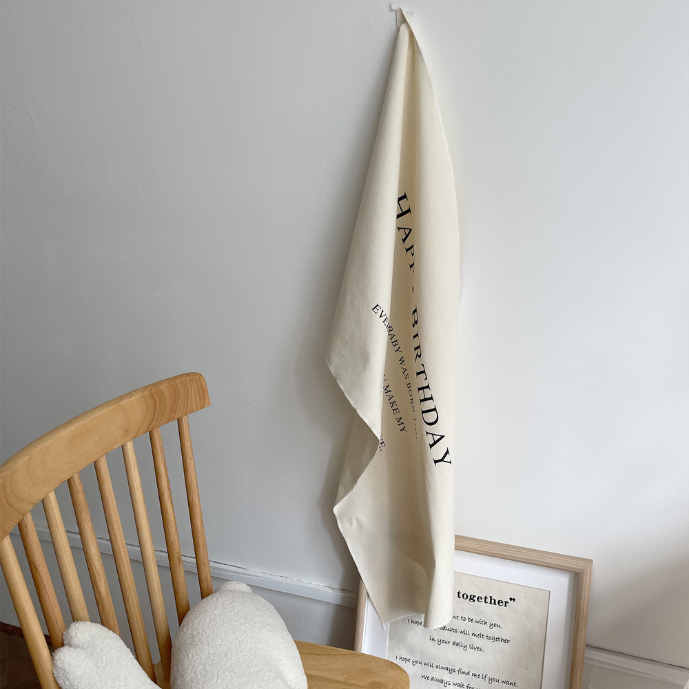 ins birthday one hundred days anniversary photo props ins style happy birthday shooting background cloth