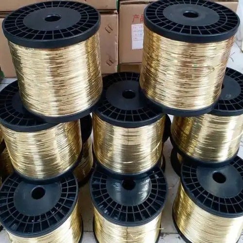 H62H65 Brass Wire DIY Handmade Soft Wire Jewelry Chain Velvet Flower Making Tool Annealed Brass Wire Alloy