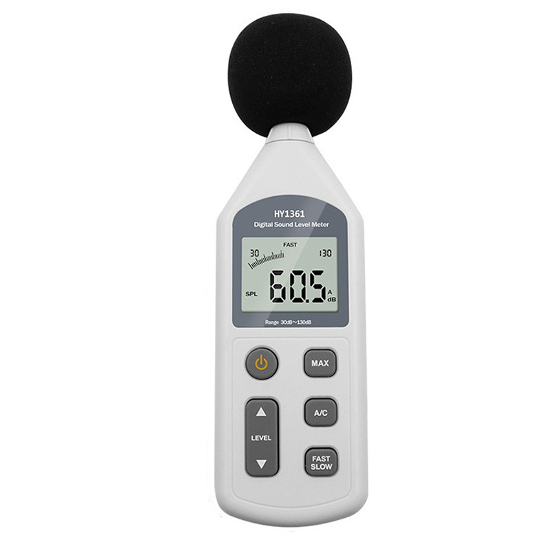 Cross-Border Handheld USB Noise Recorder Sound Level Meter Environmental Tester Decibel Meter Hy1361 High Precision