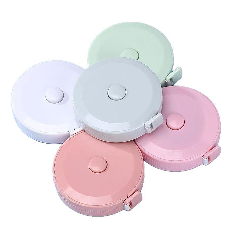 Cute mini tape measuring ruler measuring ruler measuring clothes waist three circumference ruler soft ruler small tape measuring ruler