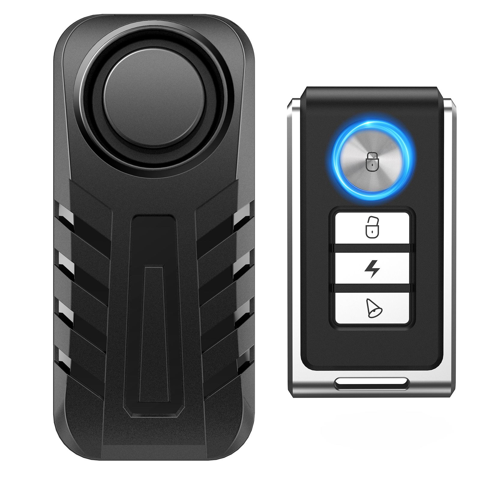 Cross-Border Hot Selling Remote Control Bicycle Anti-Theft Alarm Multi-Functional Bicycle Vibration Alarm Manufacturer Wholesale