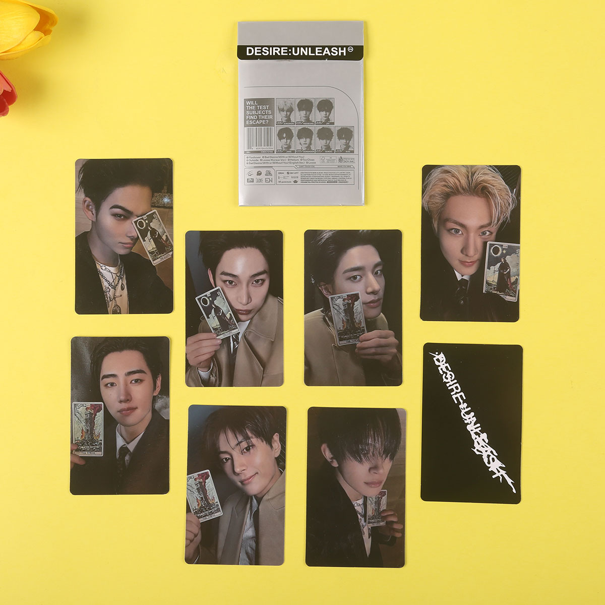 Enhypen Lee Seung-Yeon, Park Cheng-Hyun, Park Jong-Seong Sixth Album Desire Photocard