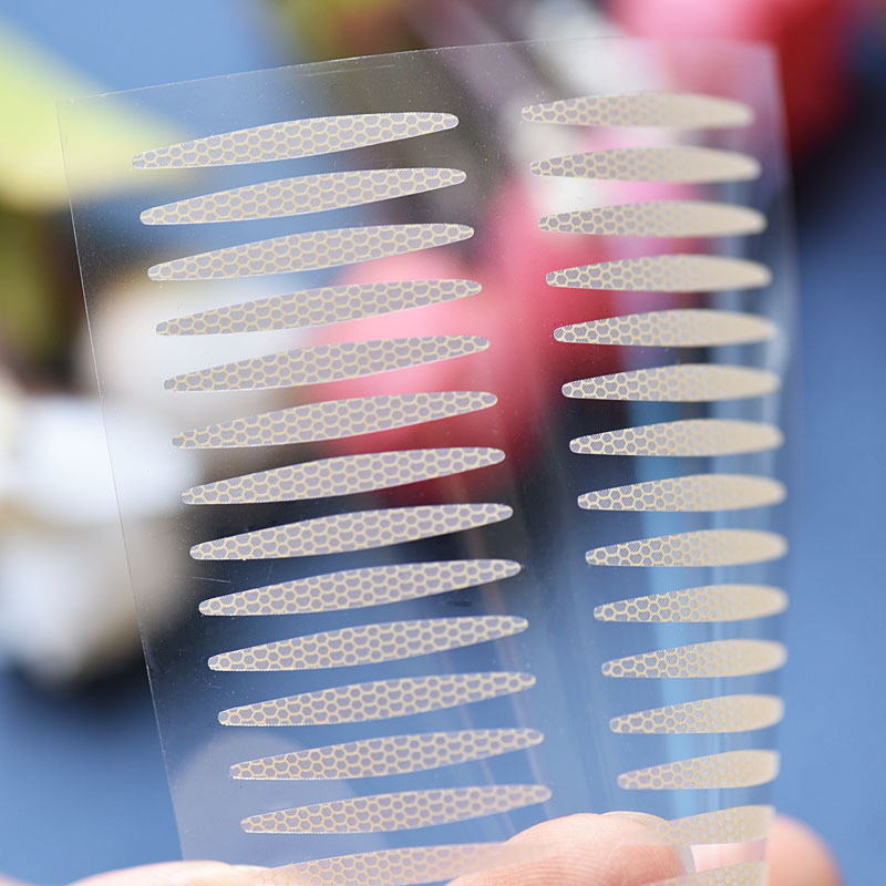 Матовые наклейки для двойного века, простые, телесные, текстурированные, для макияжа глаз