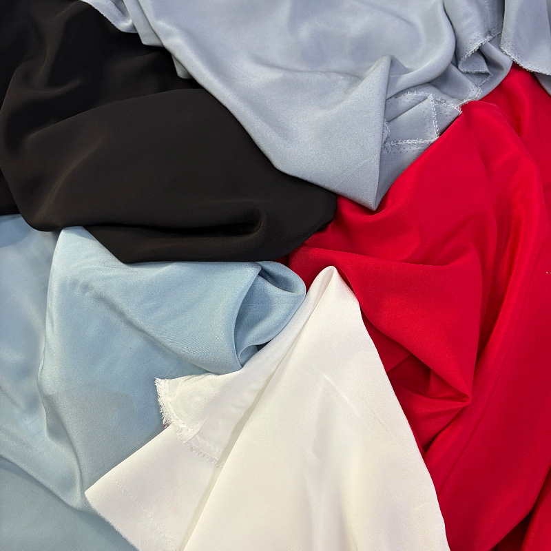 Spot Silk Fabric 16 Mumi Crepe De Chine 140cm Width Mulberry Silk Fabric Shirt Dress Clothing Material