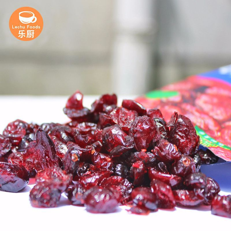Jingsong Manor Dried Cranberries Small Dried Plums Sliced Cranberries 100g*100 Packs/box