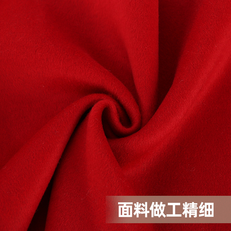 Spot Dragon and Phoenix Woolen Fabrics, Women's Woolen Coats, Single-Sided Woolen Fabrics, Single-Sided Woolen Coats, Factory Direct Sales