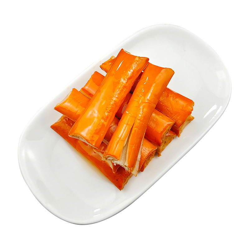 Individually Packaged Convenient Bags of Spicy Crab Sticks, Ready-To-Eat Seafood Delicacies, Bulk Selection of Premium Items