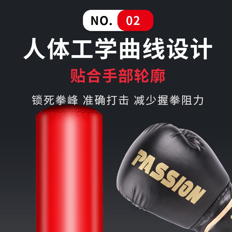 Adult Boxing Gloves Custom Factory Kidsren's Professional Sanda Fighting Training Gloves Men's and Women's Sandbag Bag Muay Thai