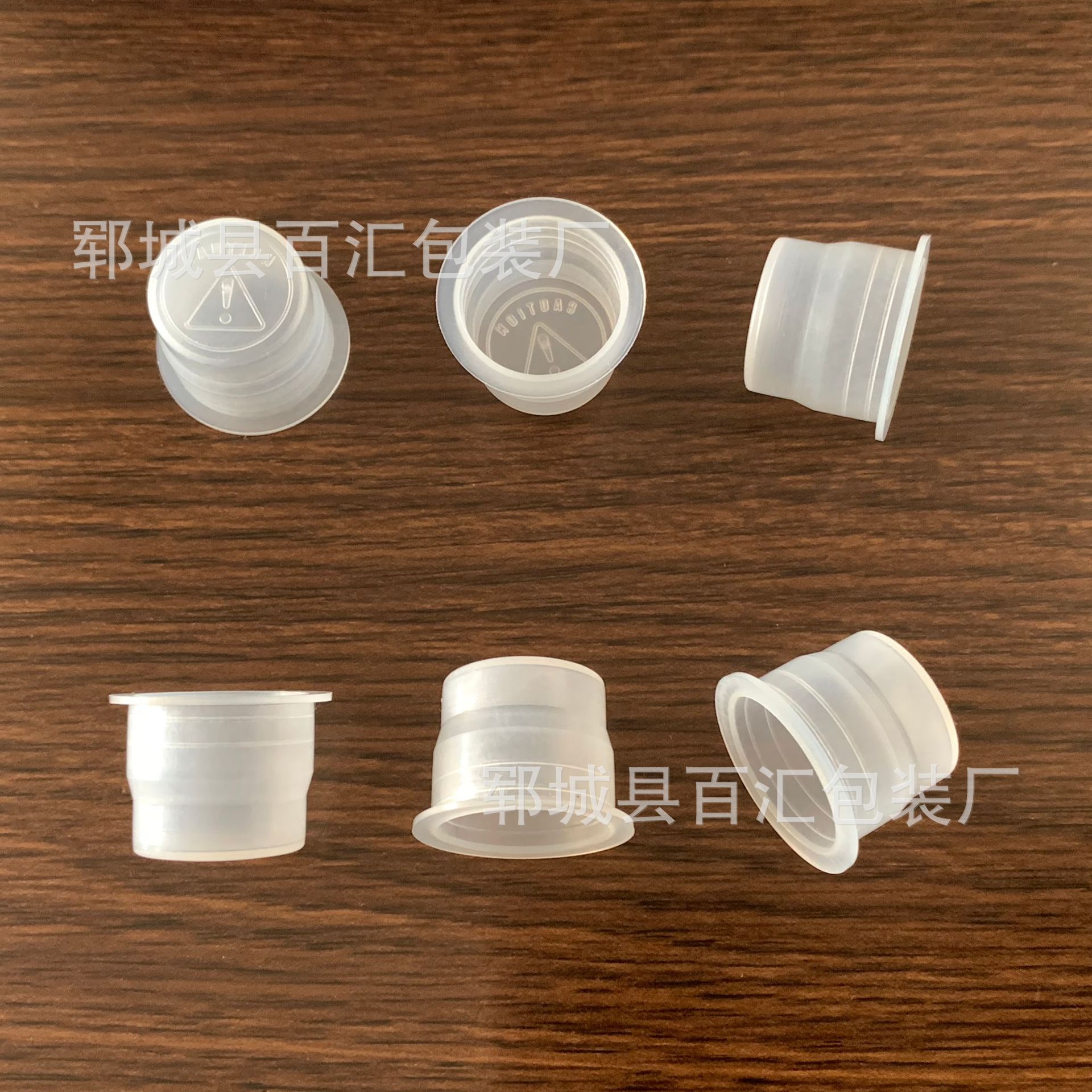 Round Plastic Inner Plug Cover with Handle and Pull Tab, 24-410 Teeth, 28 Teeth, Flat Mouth Inner Plug Cover