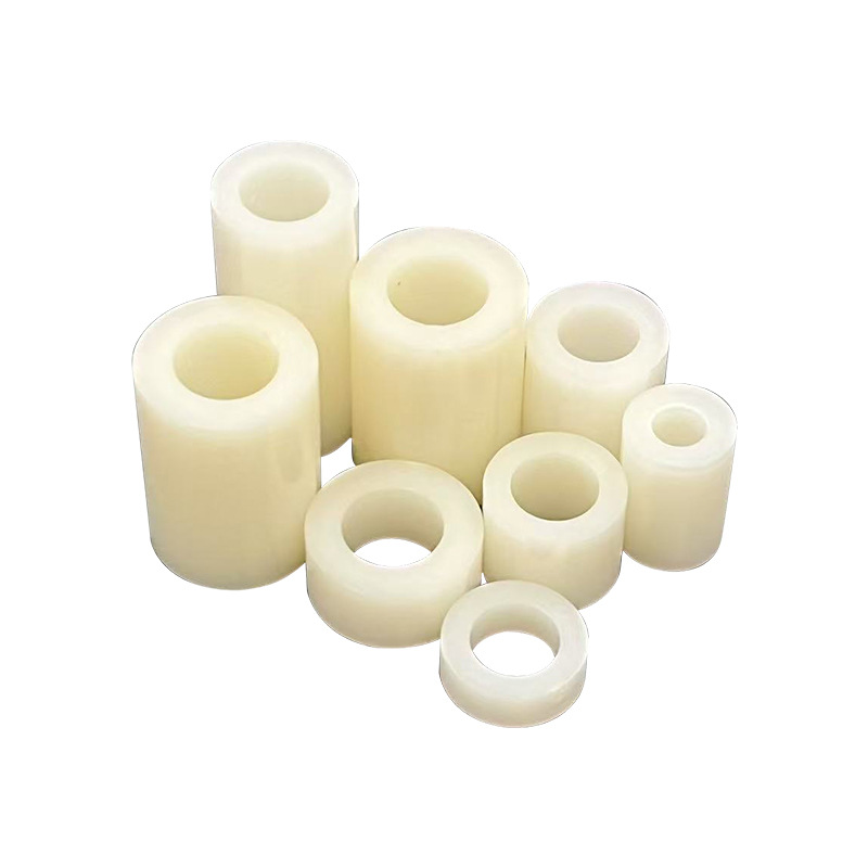 M3-8ABS straight-through column round isolation column partition column hollow straight-through support column insulating plastic straight-through nylon casing