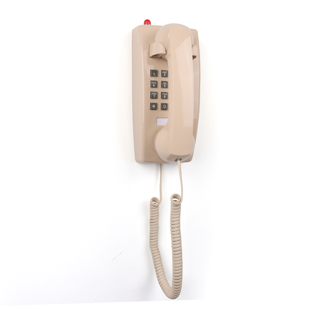 New Classic Antique-Style Fixed Wall-Mounted Telephone for Home and Office, Landline Phone, Retro Telephone Wholesale