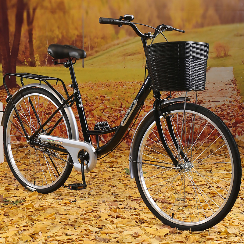 Women's Bicycle Lightweight 24 Inch 26 Adults Commuter Bicycle City College Students Work Adults