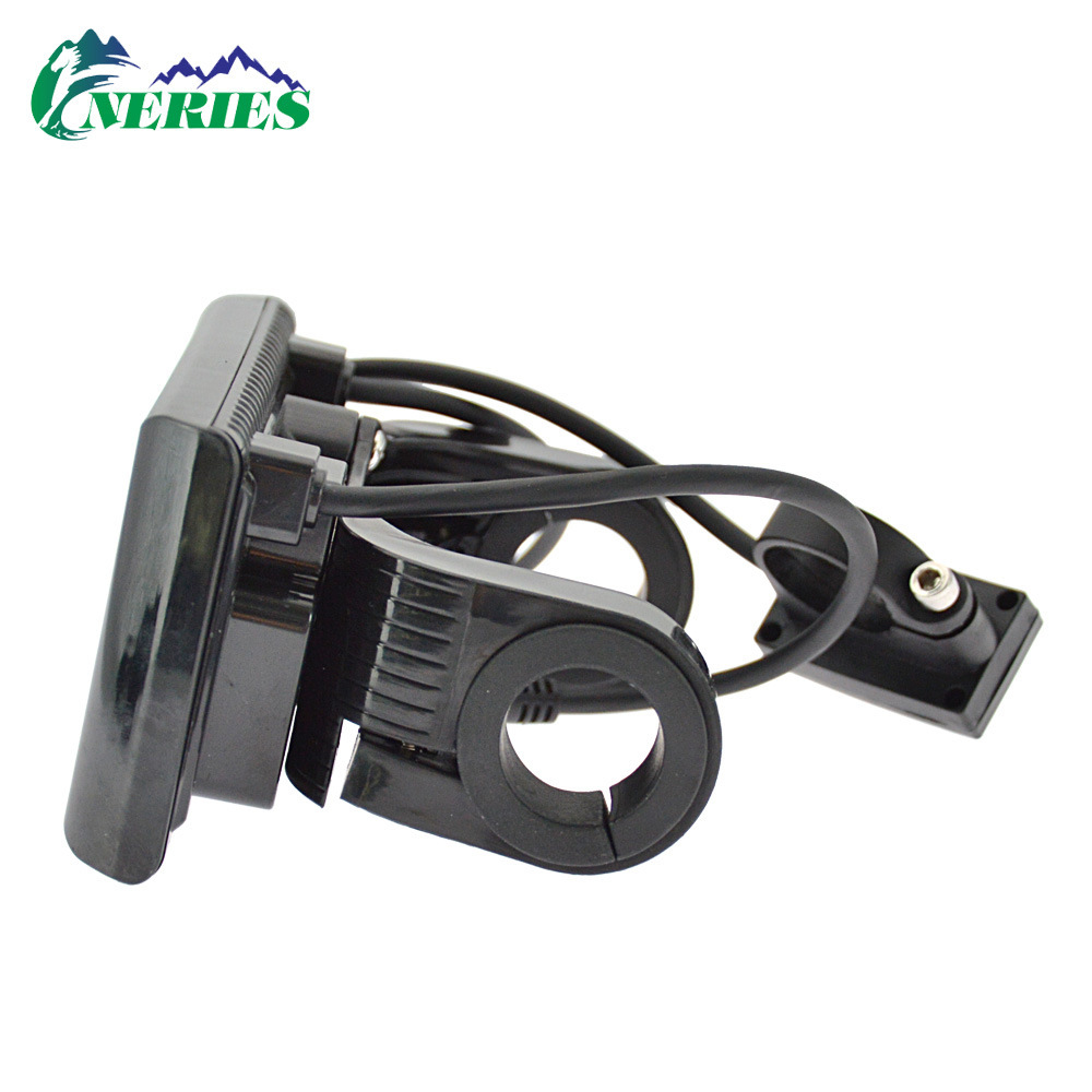 Electric Vehicle Sw900Lcd Lcd Instrument Data Display 5-Core Bicycle Modification Accessories Set 24-72V