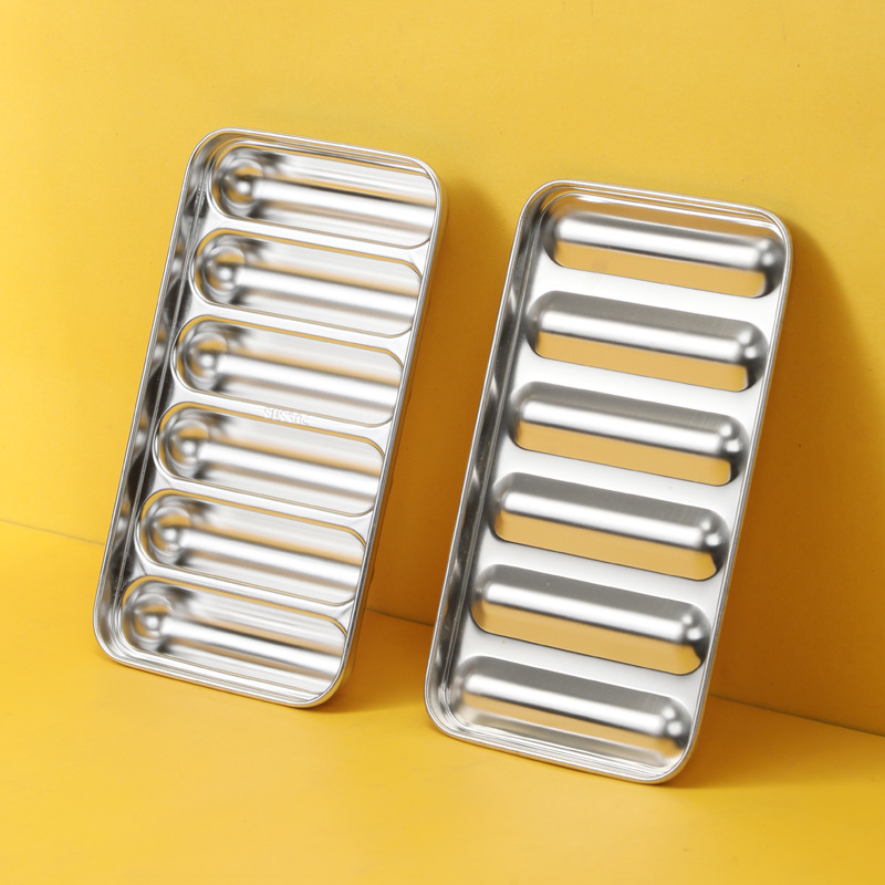 Wholesale Sausage Mold Stainless Steel Baby Food Supplement Tool Homemade Baked Ham Sausage Grinder Baby Steamed Cake